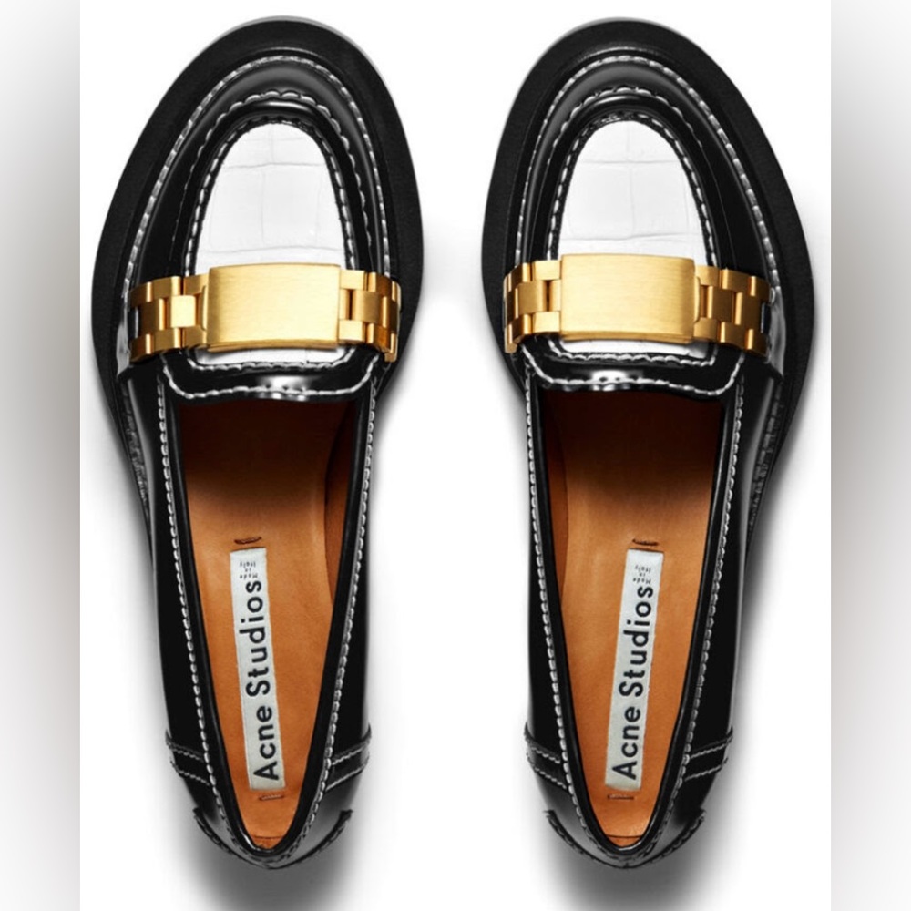 ACNE Penny Watch Loafers